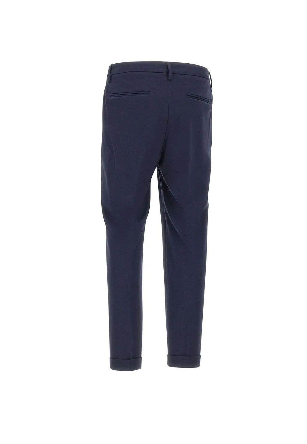 Pleated Straight-Leg Pants