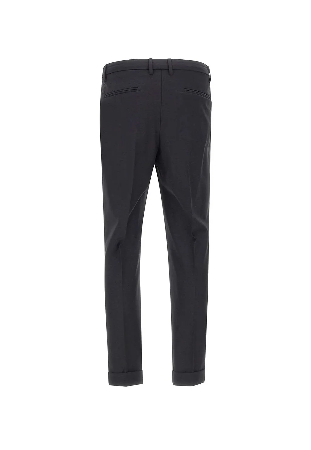 Devore Pleated Cuffed Pants