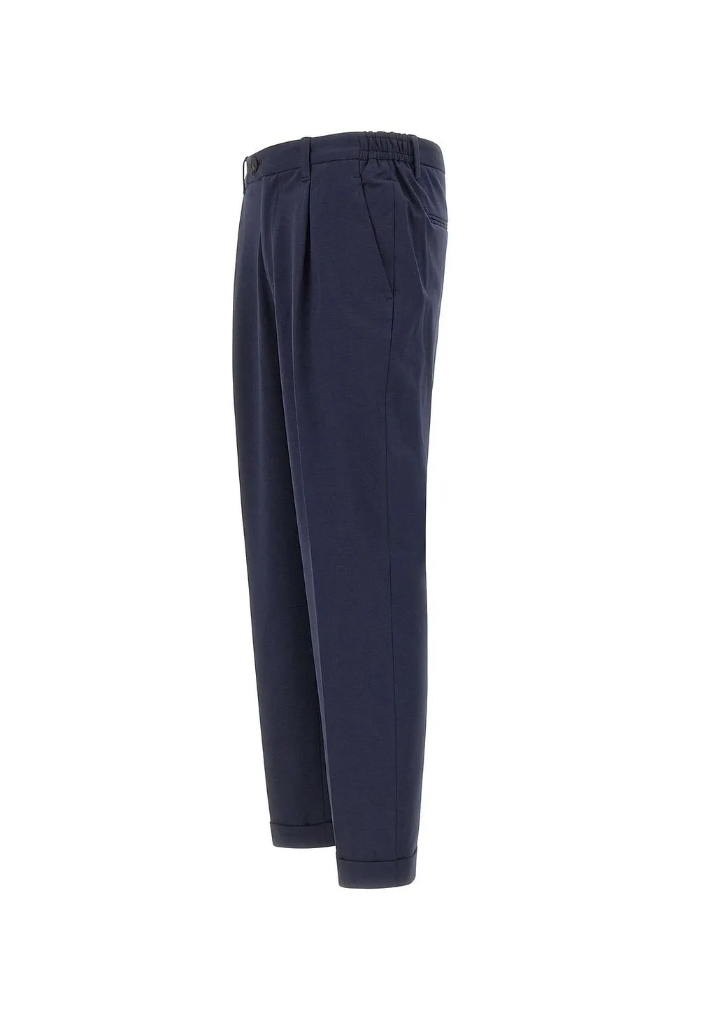 Pleated Straight-Leg Pants