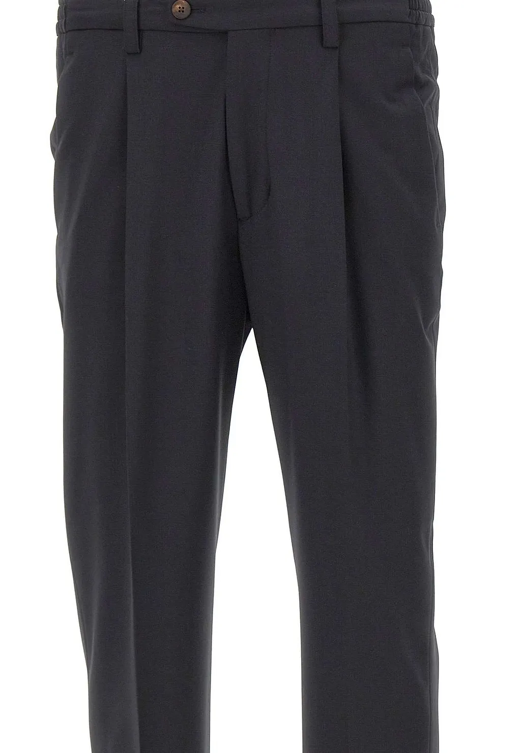 Devore Pleated Cuffed Pants