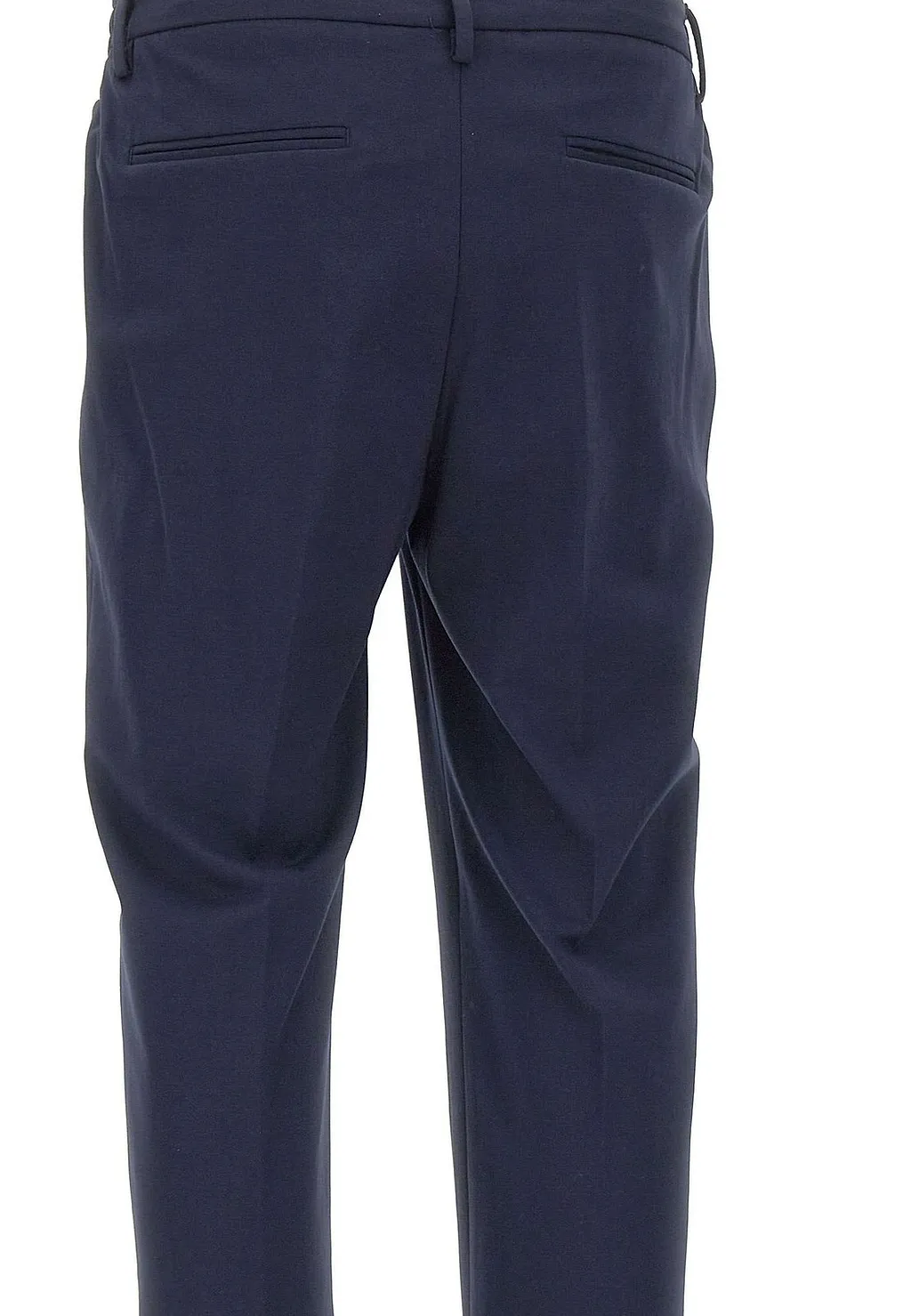 Pleated Straight-Leg Pants
