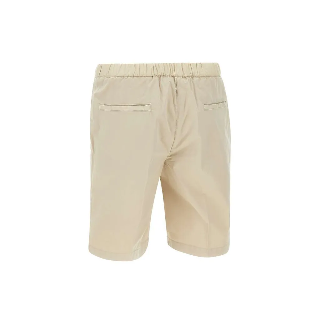 Pleated Regular-Fit Shorts