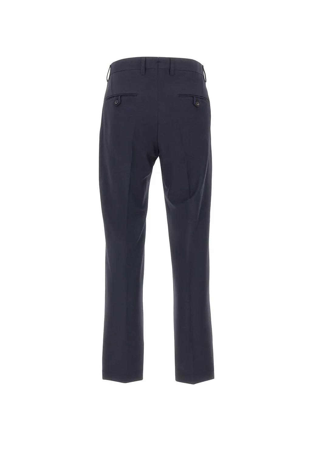 Pleated Straight-Leg Pants