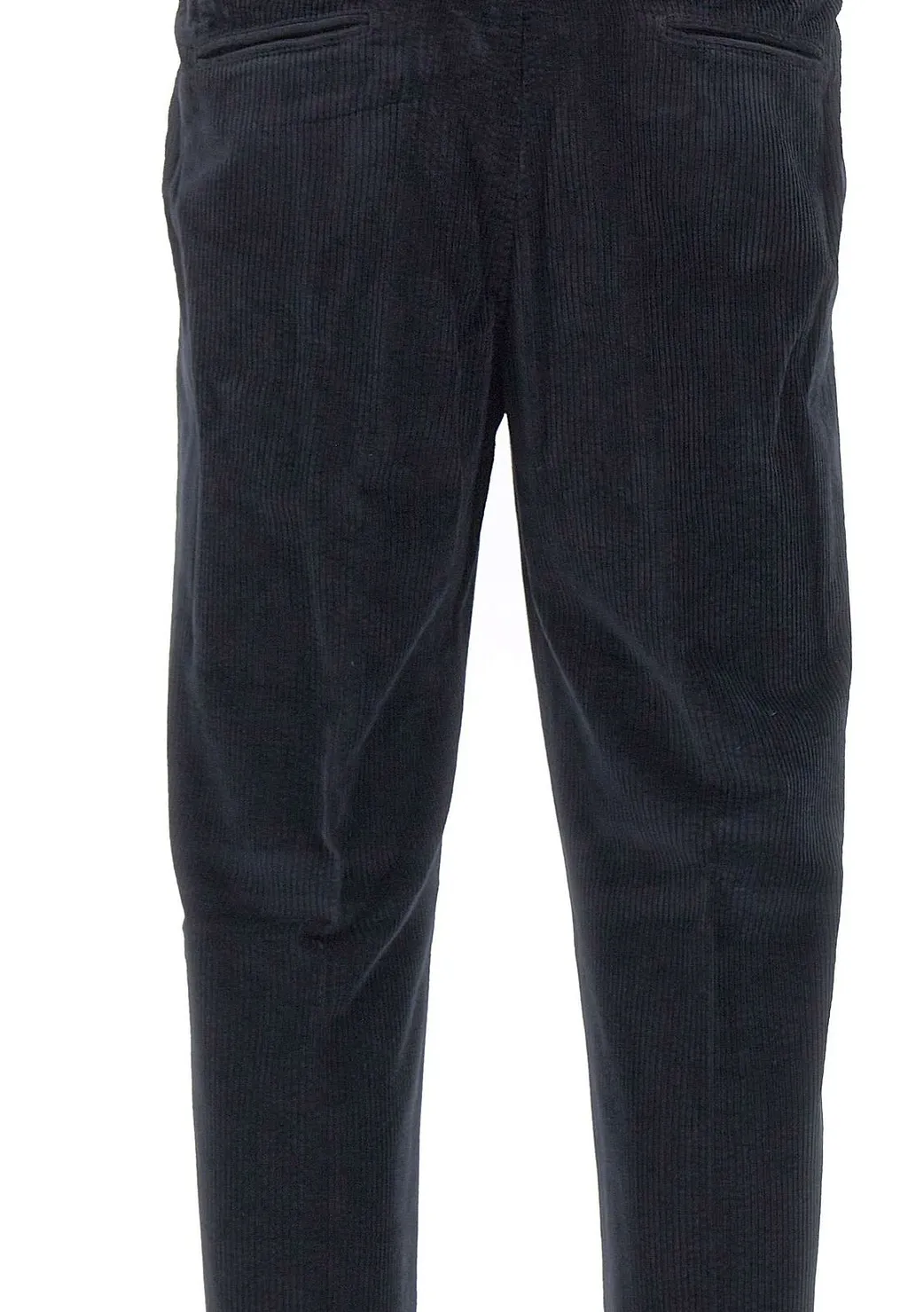 Devore Ribbed Straight-Leg Pants