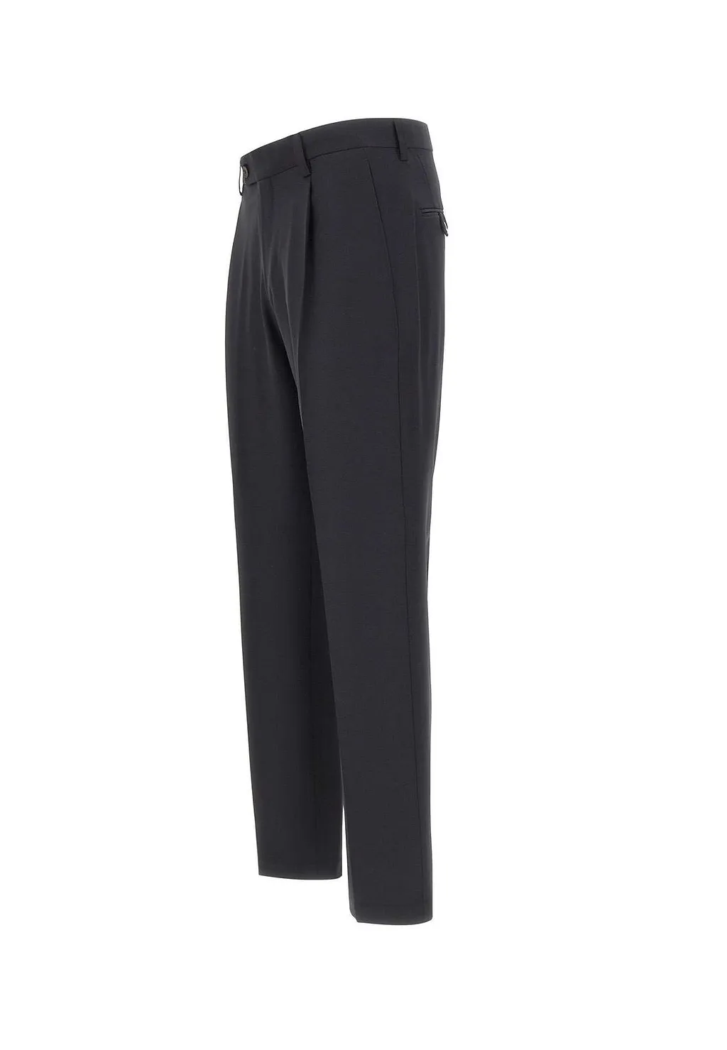 Devore Pleated Straight-Leg Pants
