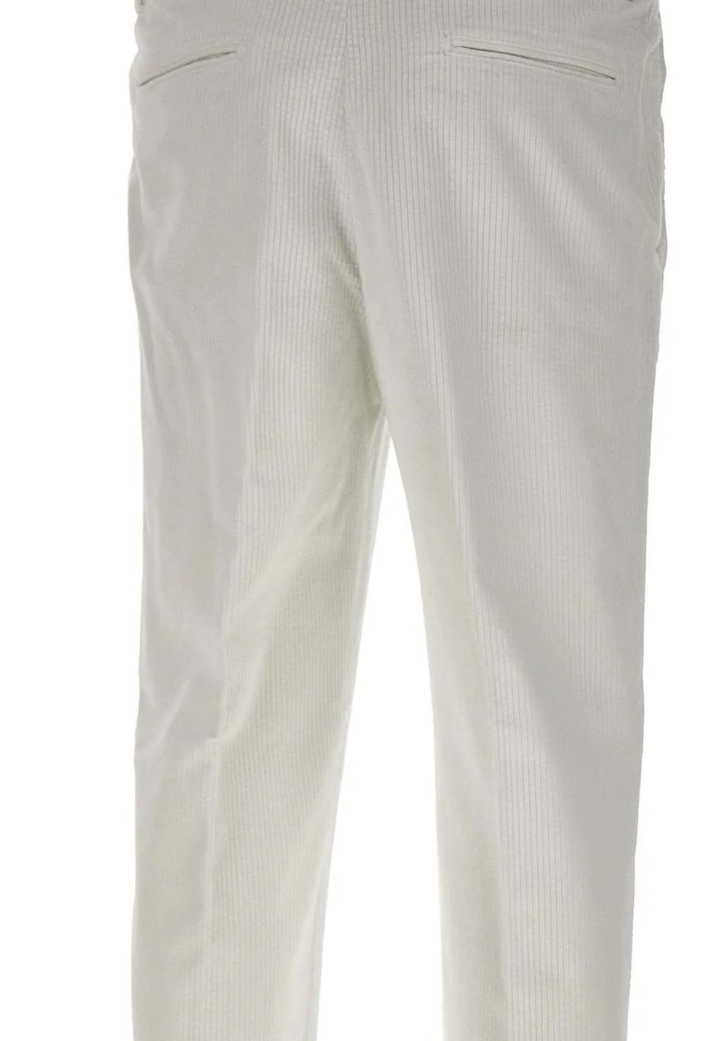 Devore Ribbed Straight-Leg Pants