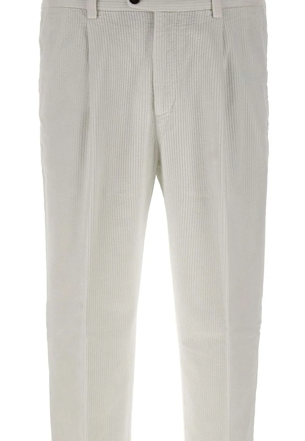 Devore Ribbed Straight-Leg Pants