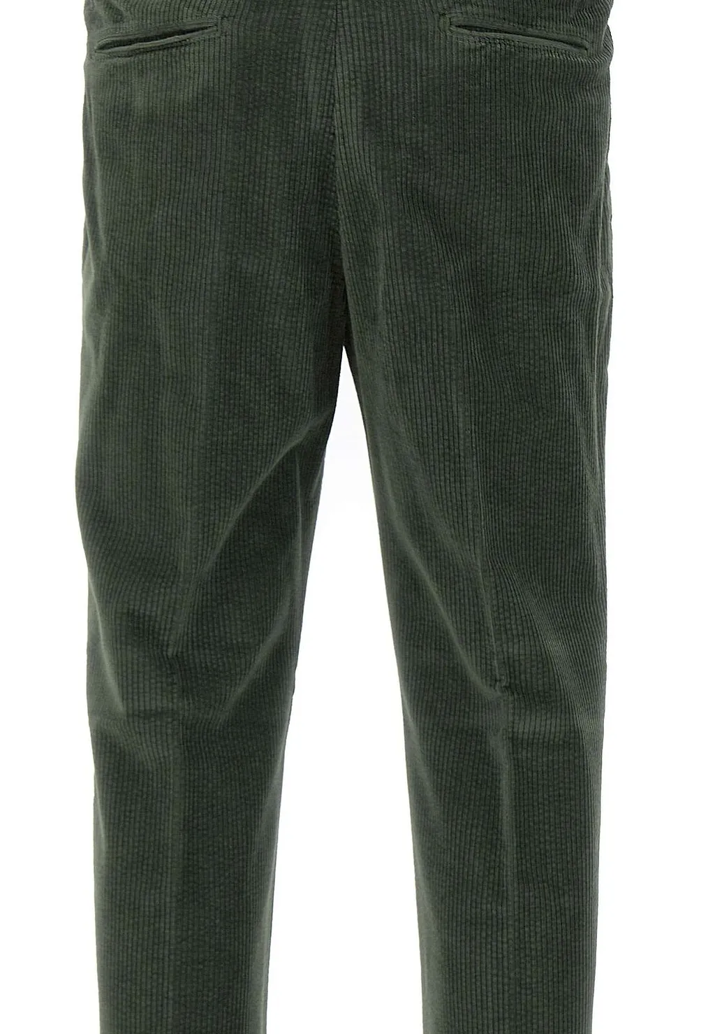 Devore Ribbed Straight-Leg Pants