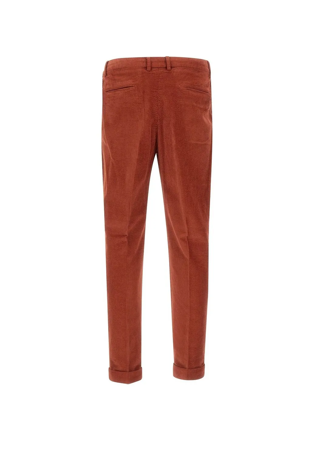 Devore Ribbed Straight-Leg Pants