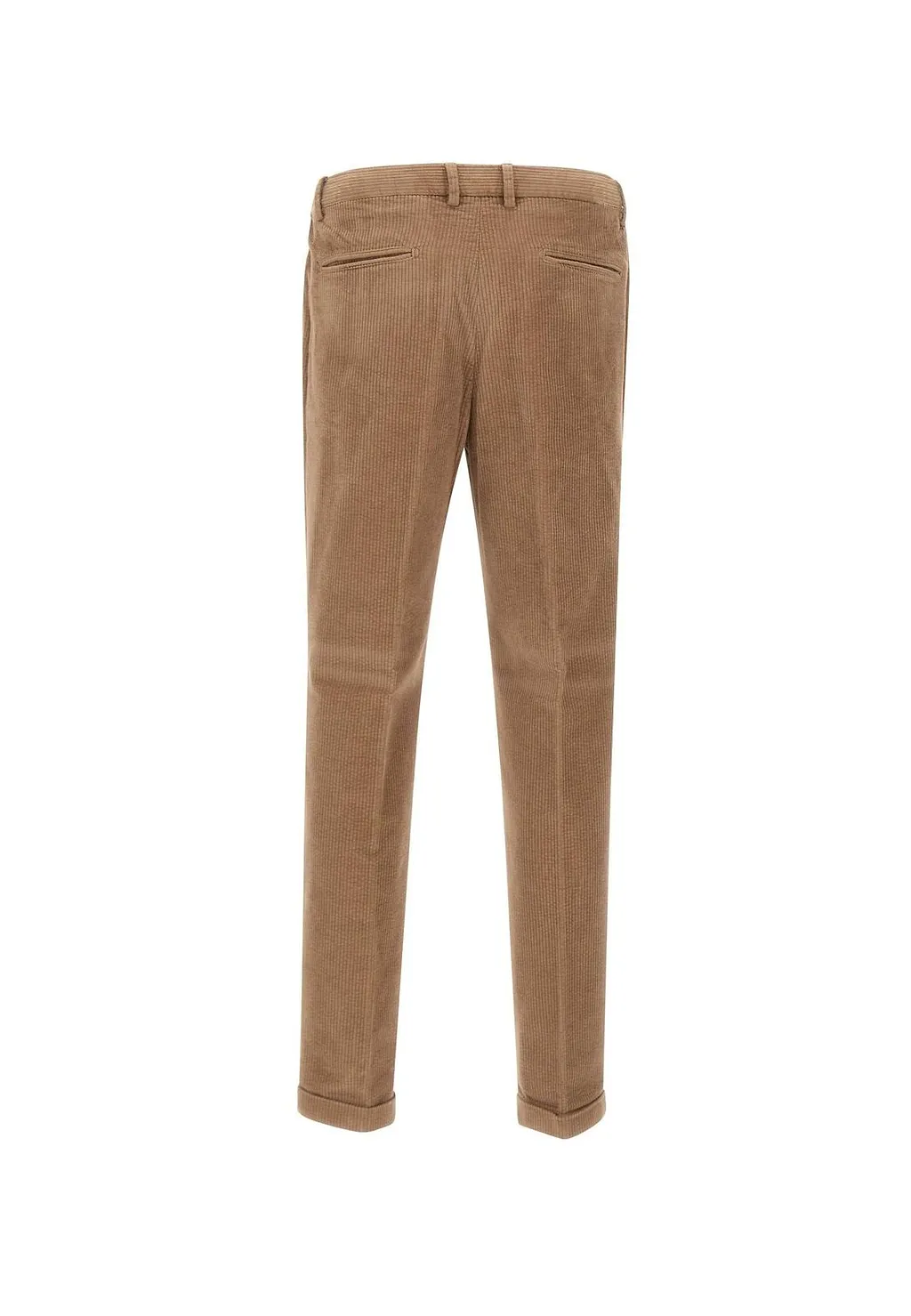 Devore Ribbed Straight-Leg Pants