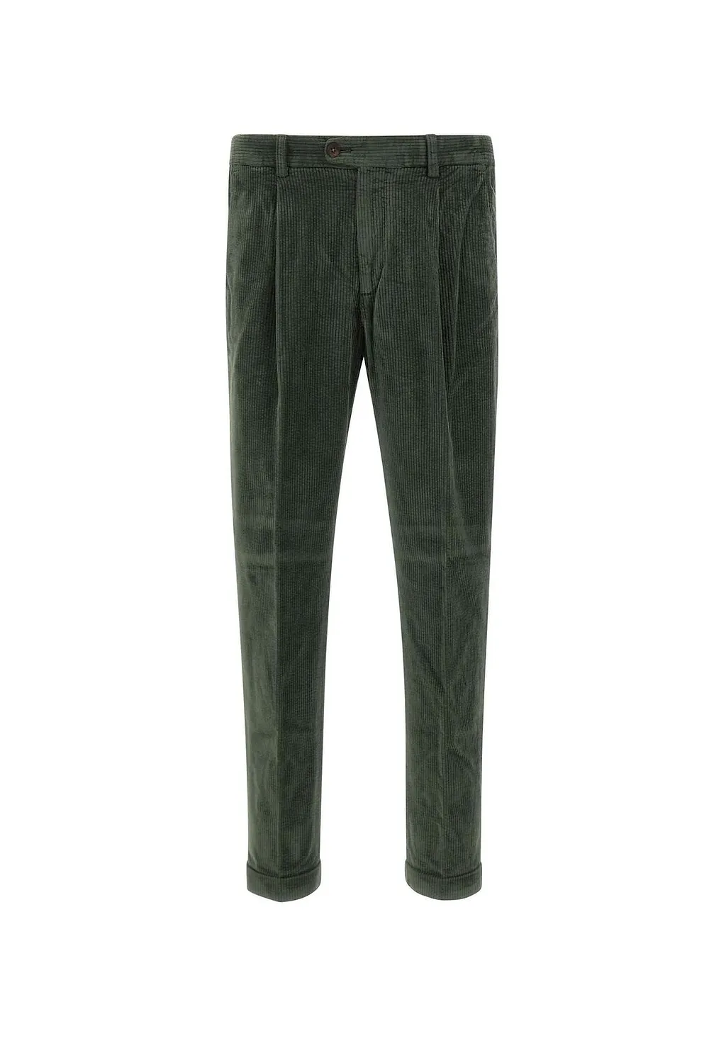 Devore Ribbed Straight-Leg Pants