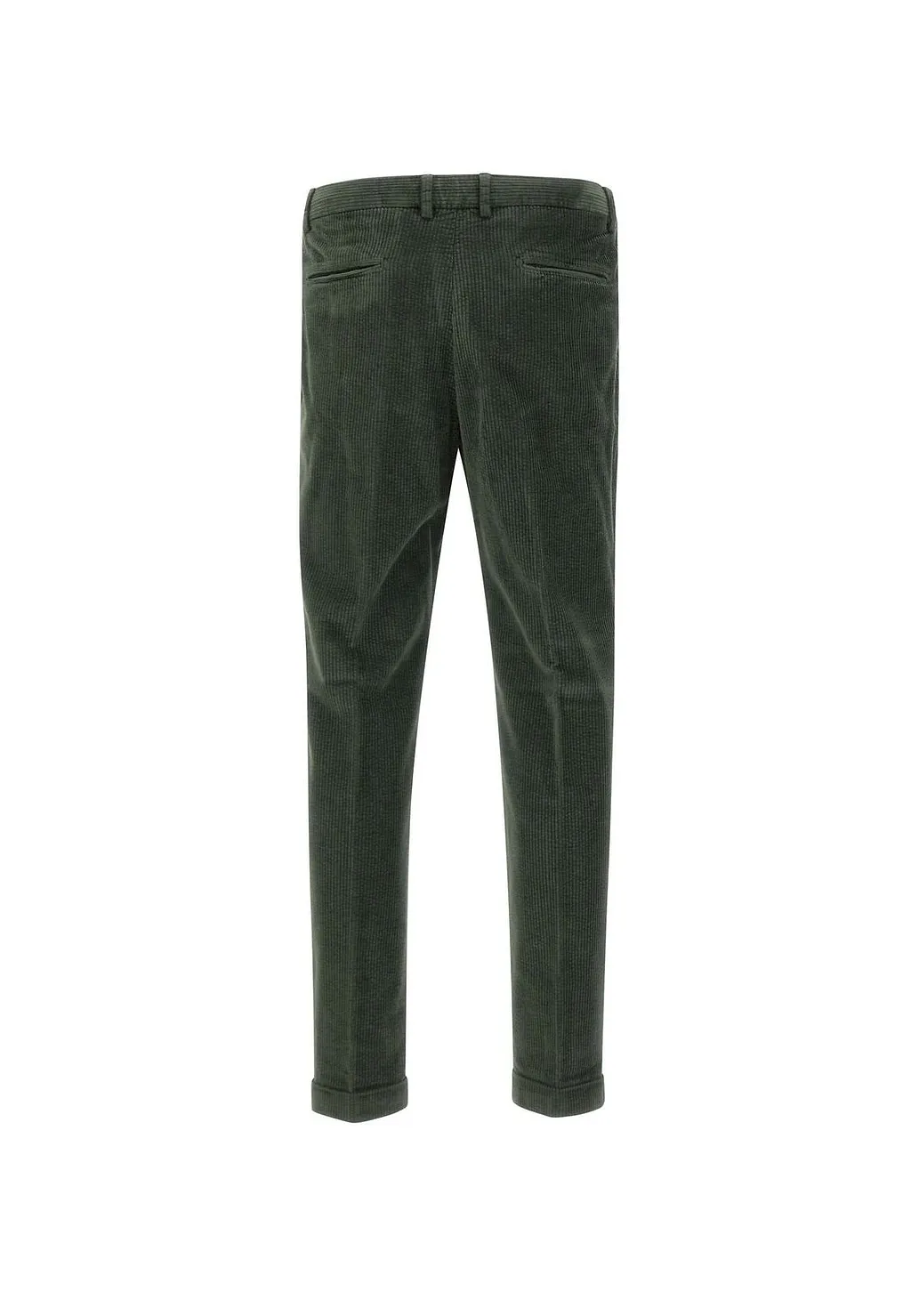 Devore Ribbed Straight-Leg Pants
