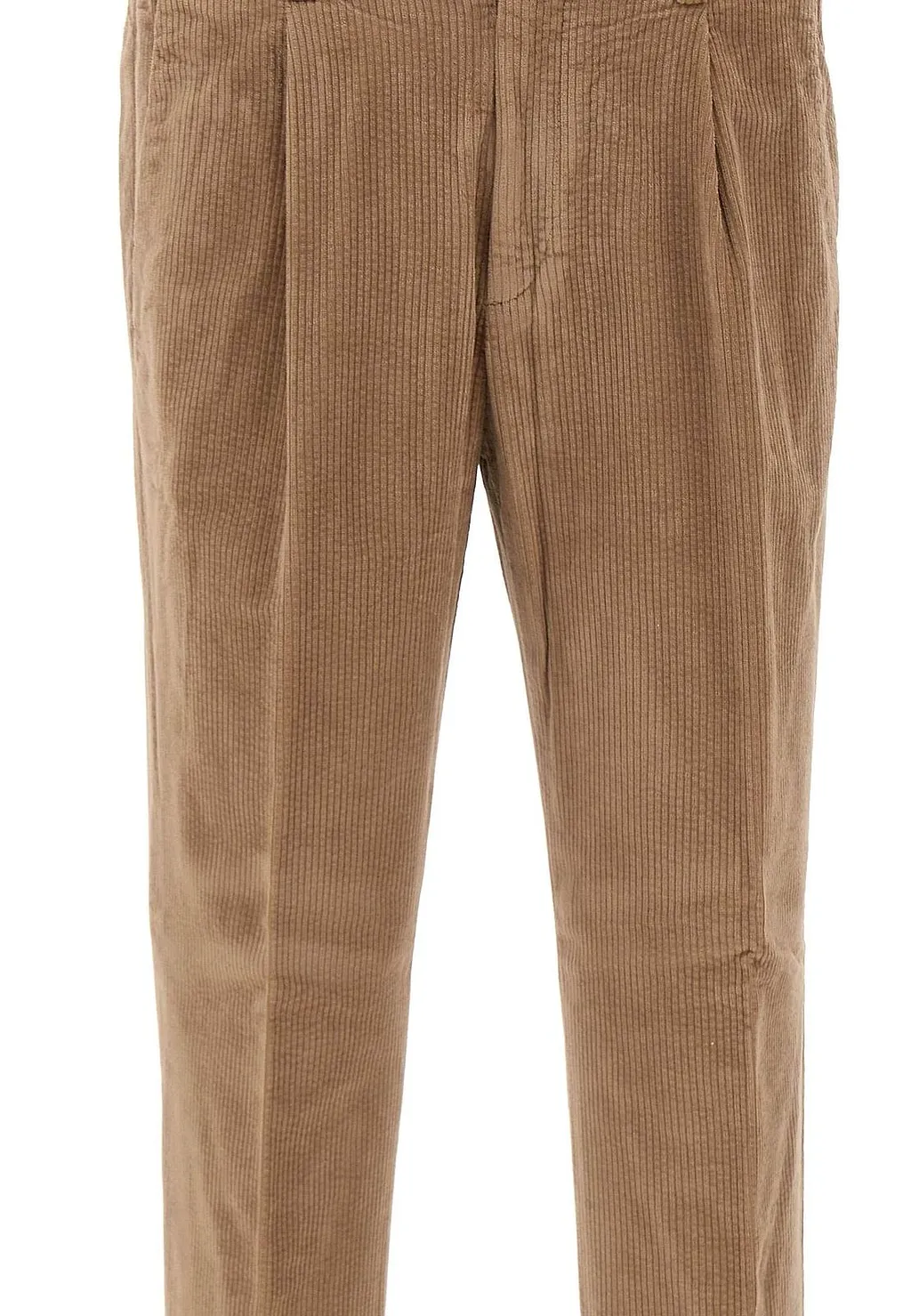 Devore Ribbed Straight-Leg Pants