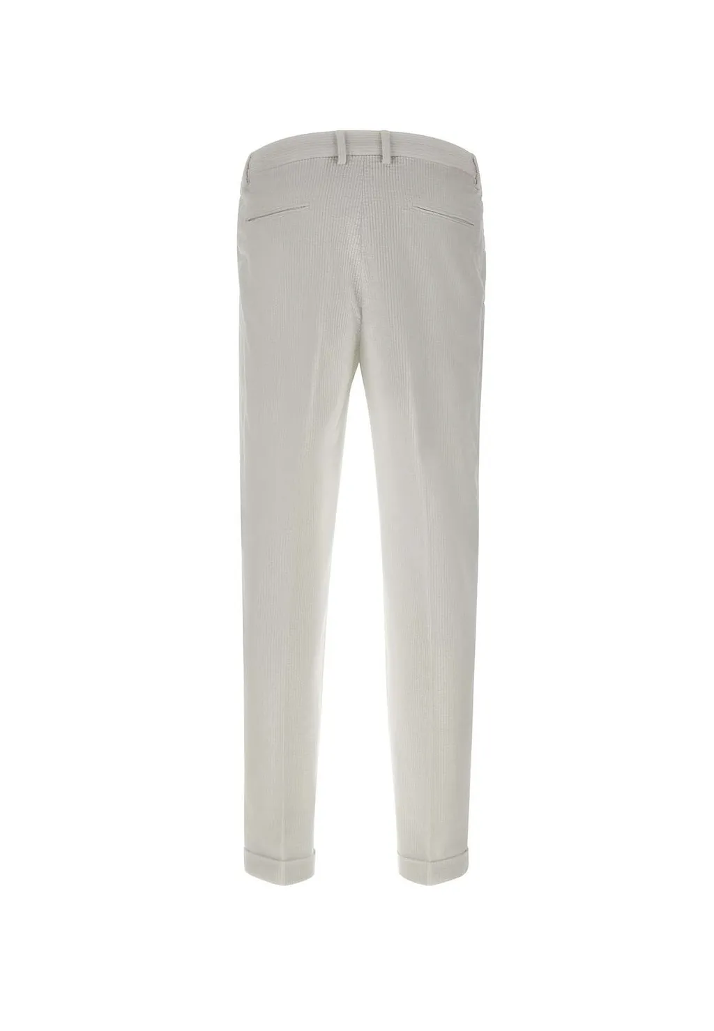 Devore Ribbed Straight-Leg Pants