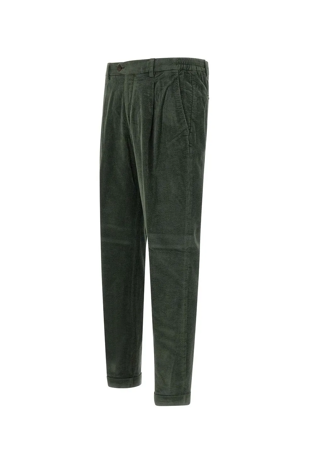 Devore Ribbed Straight-Leg Pants