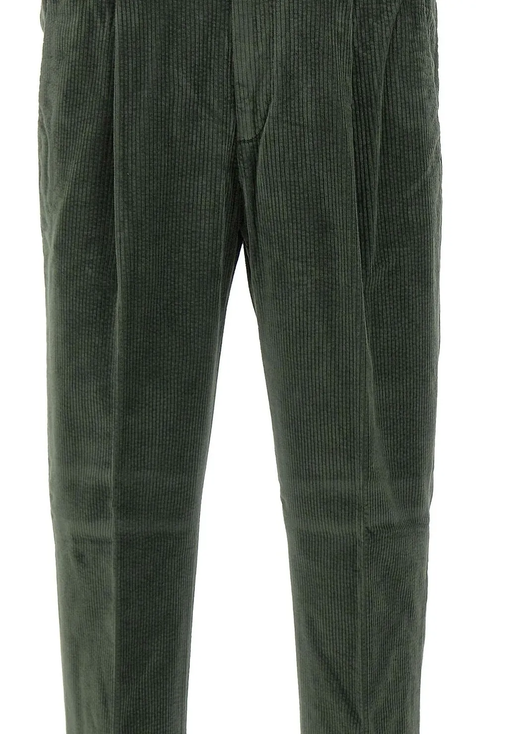 Devore Ribbed Straight-Leg Pants