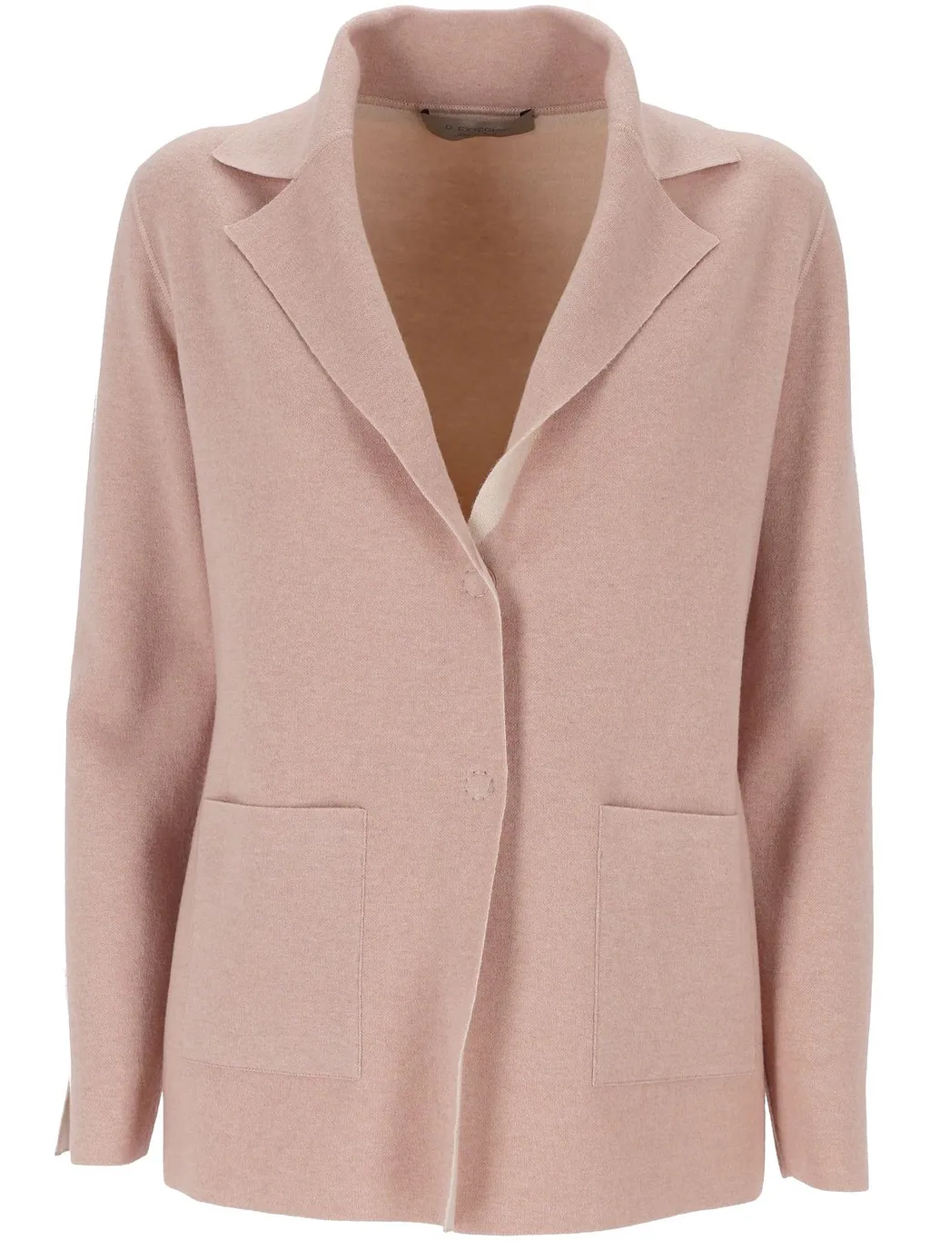 D.Exterior Single-Breasted Blazer