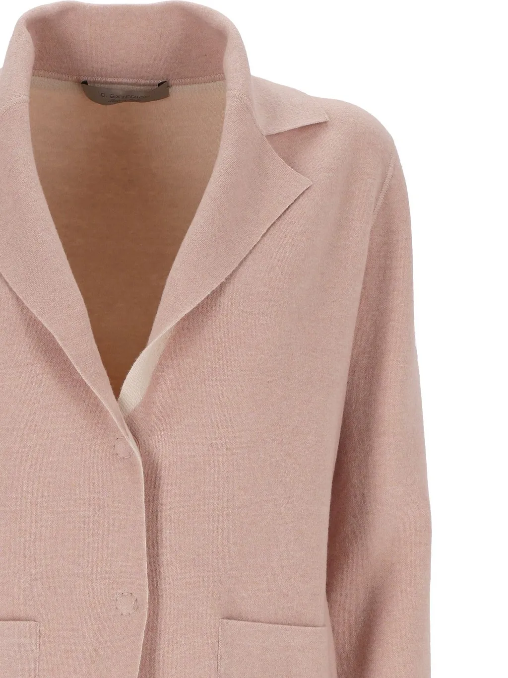 D.Exterior Single-Breasted Blazer