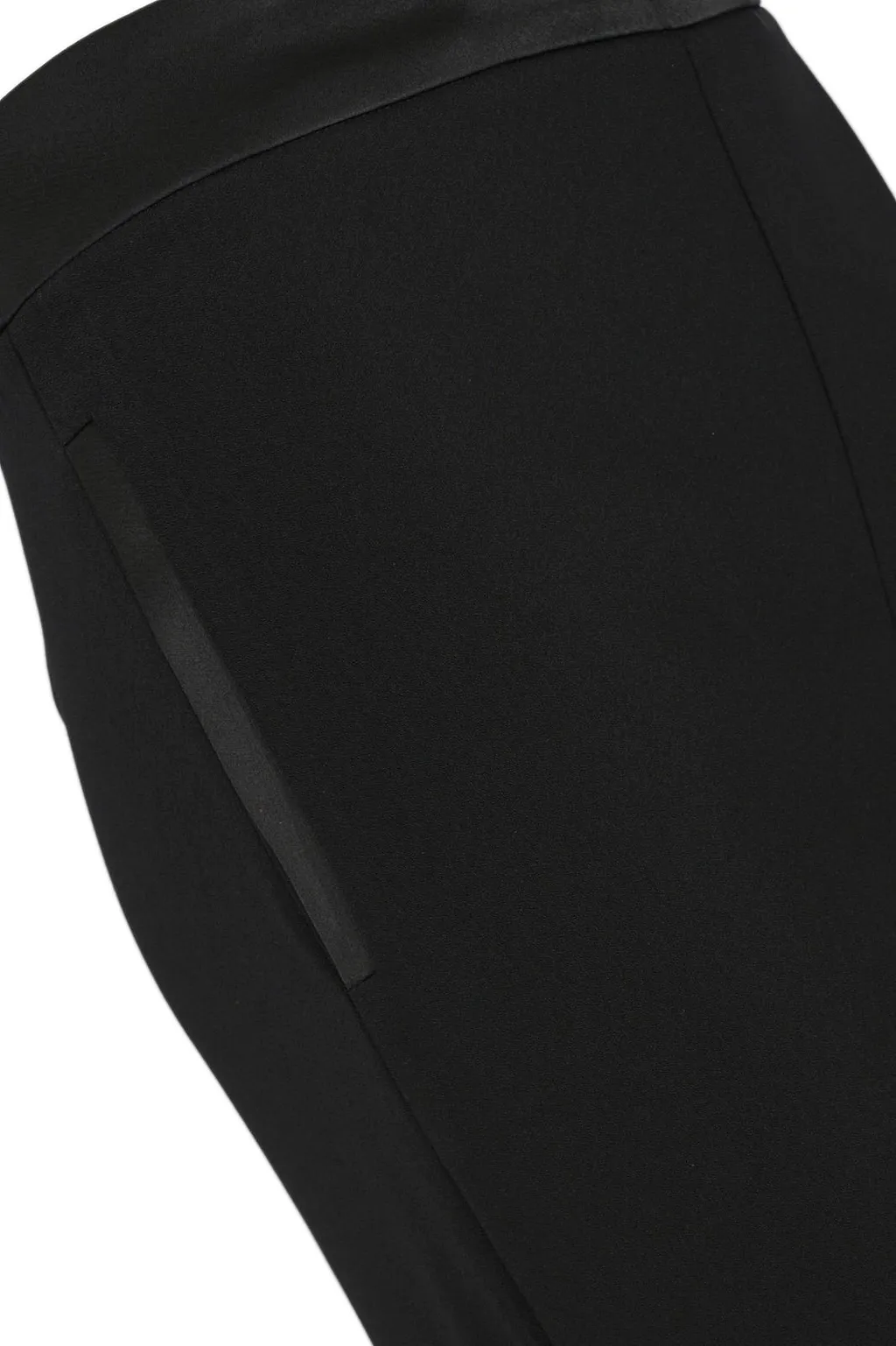 D.Exterior Tailored Wide-Leg Pants