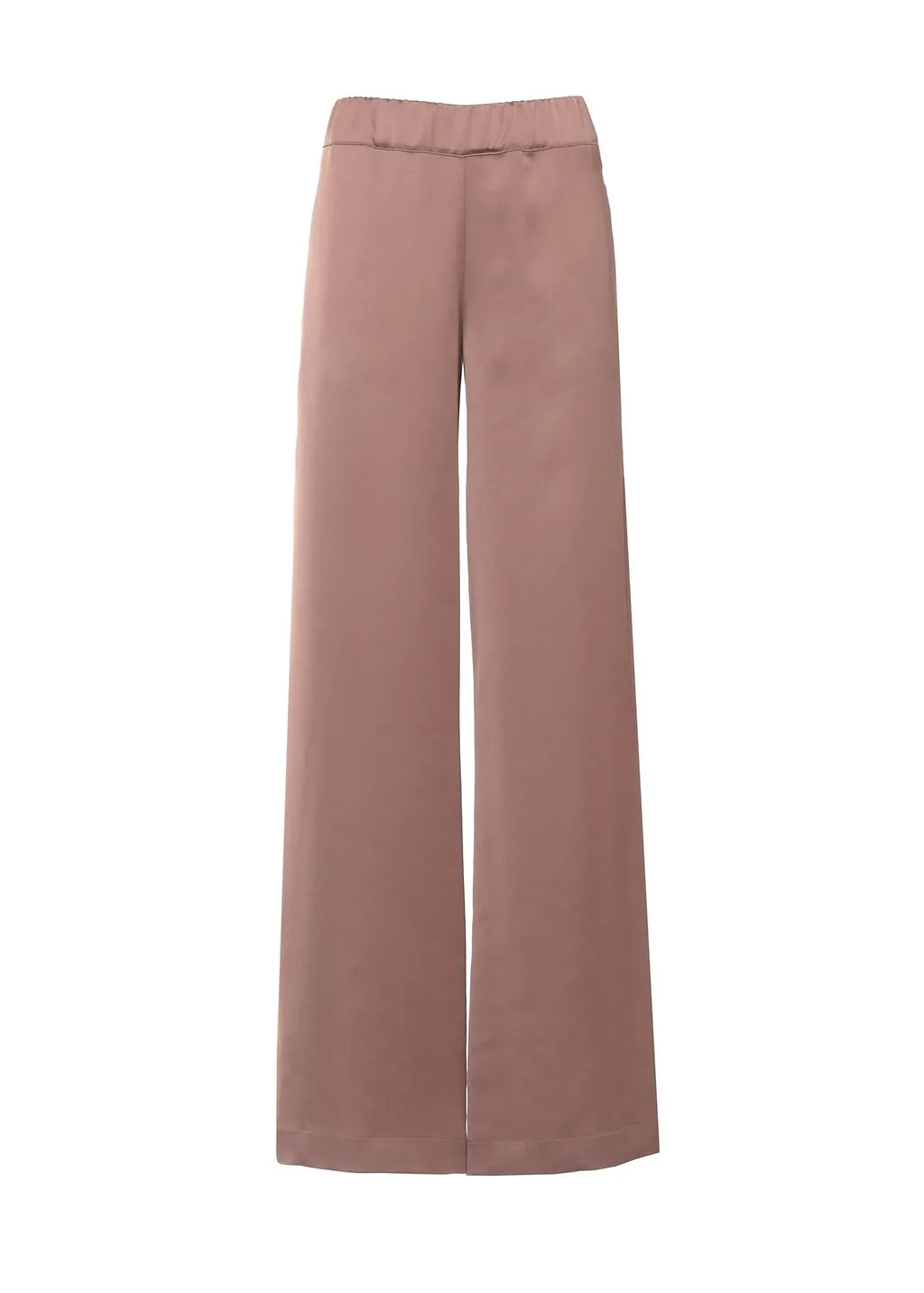 D.Exterior Wide-Leg Pull-On Pants