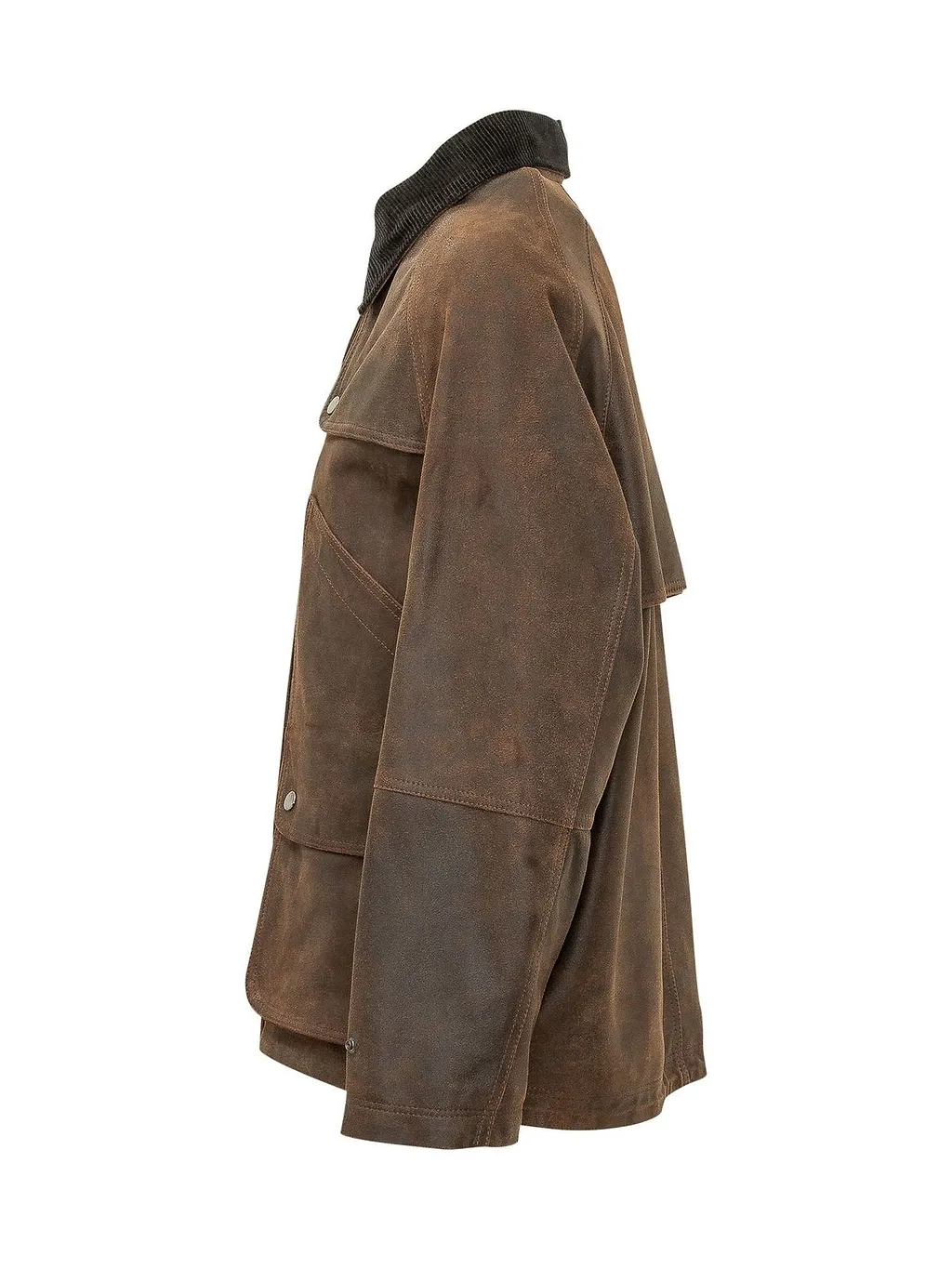 Dfour Utility Snap-Front Coat