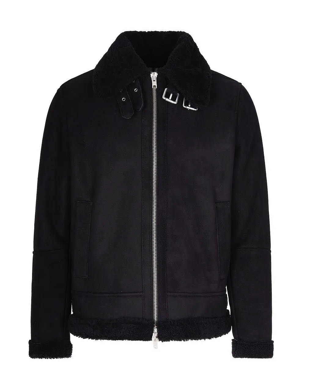 Dfour Zipped Shearling Jacket