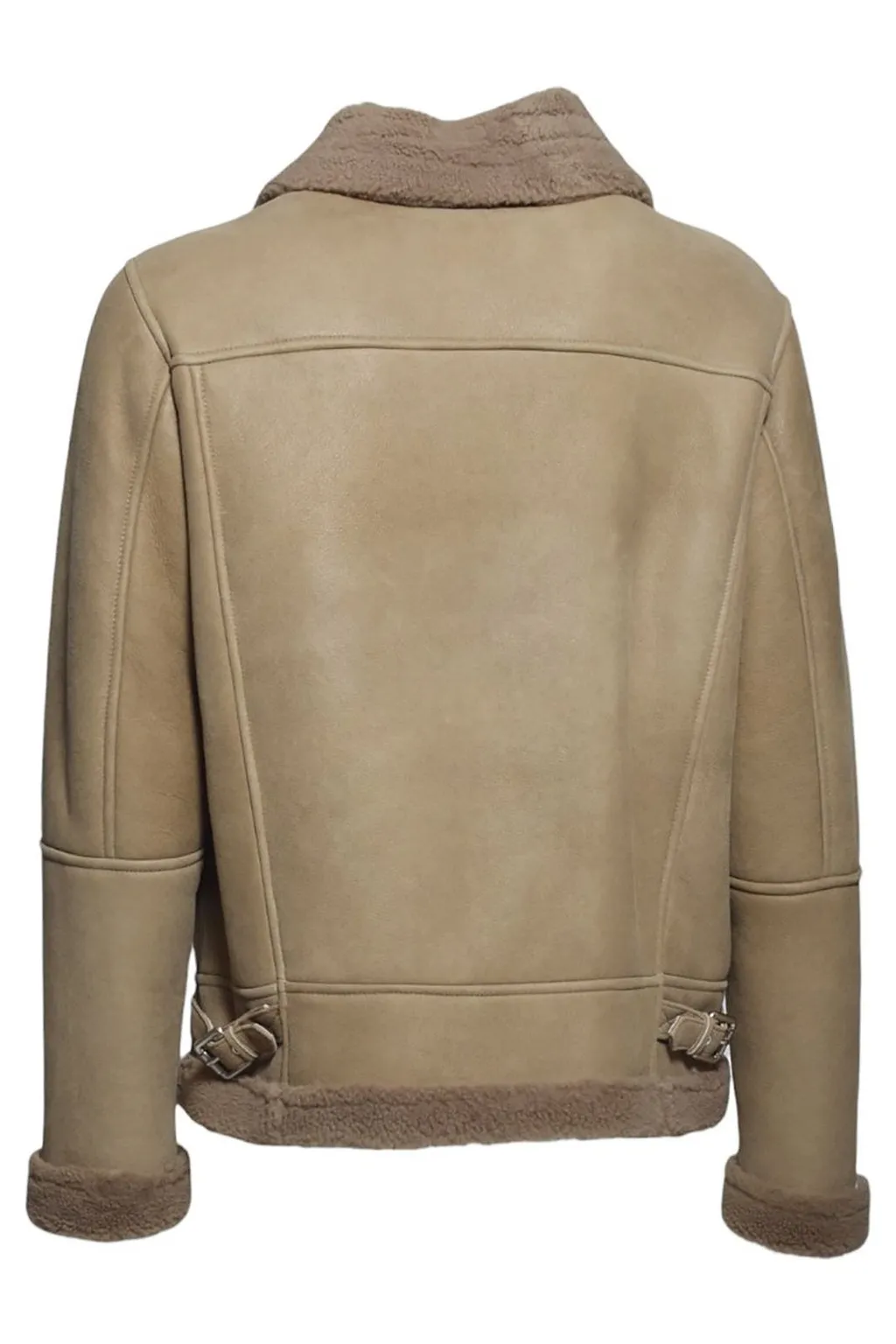 Dfour Zipped Shearling Jacket