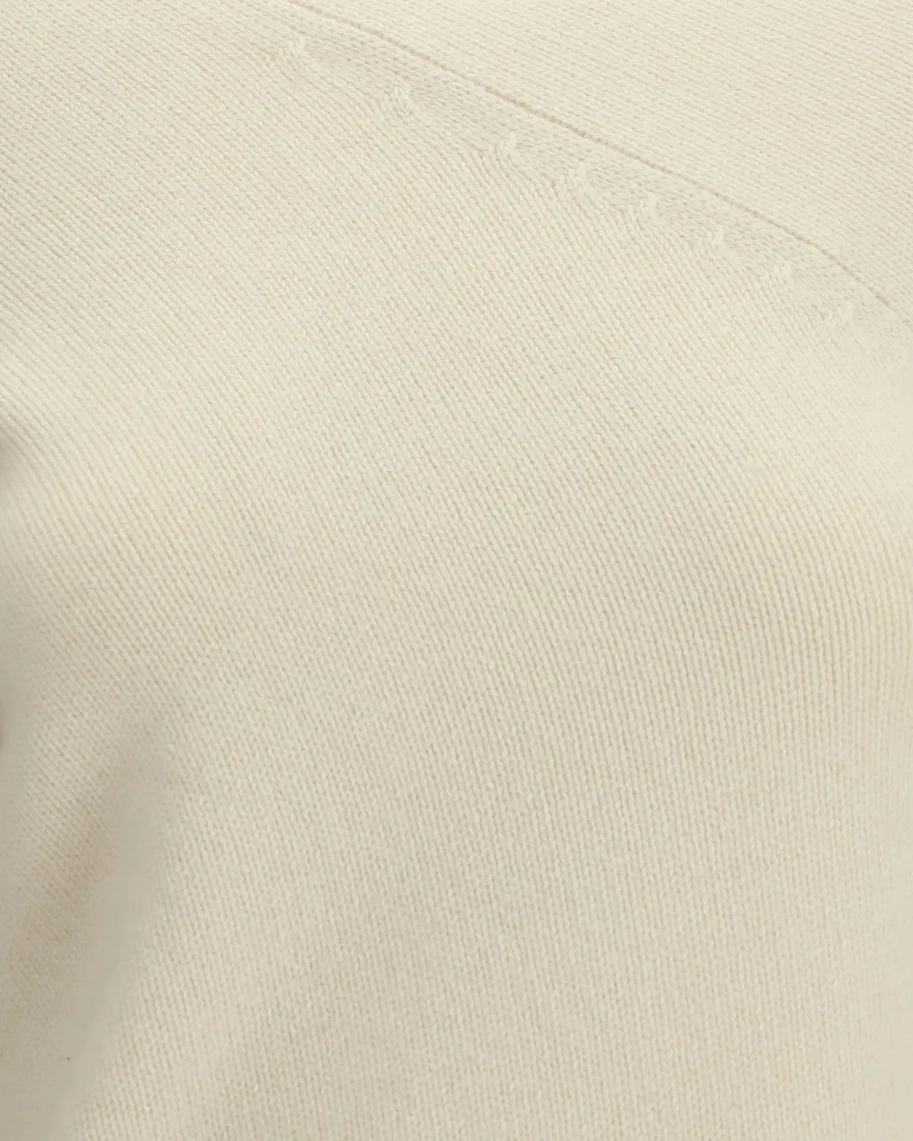 Asymmetric High Collar Knitted Sweater