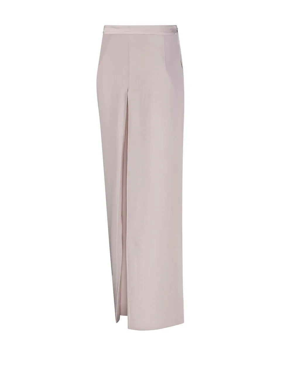 Di Stavnitser Front Slit High-Waist Trousers