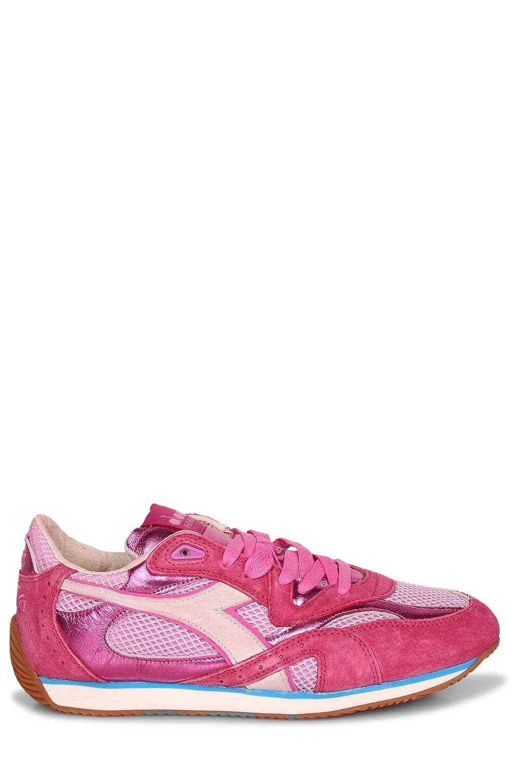 Diadora Mesh Panel Low-Top Sneakers