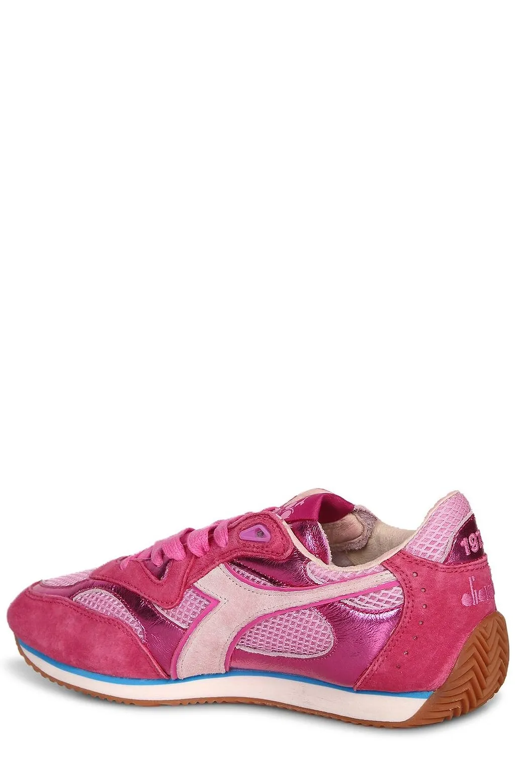 Diadora Mesh Panel Low-Top Sneakers