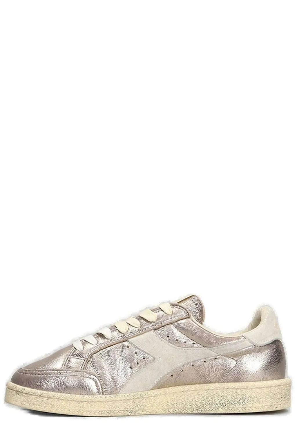 Diadora Metallic Effect Lace-Up Sneakers
