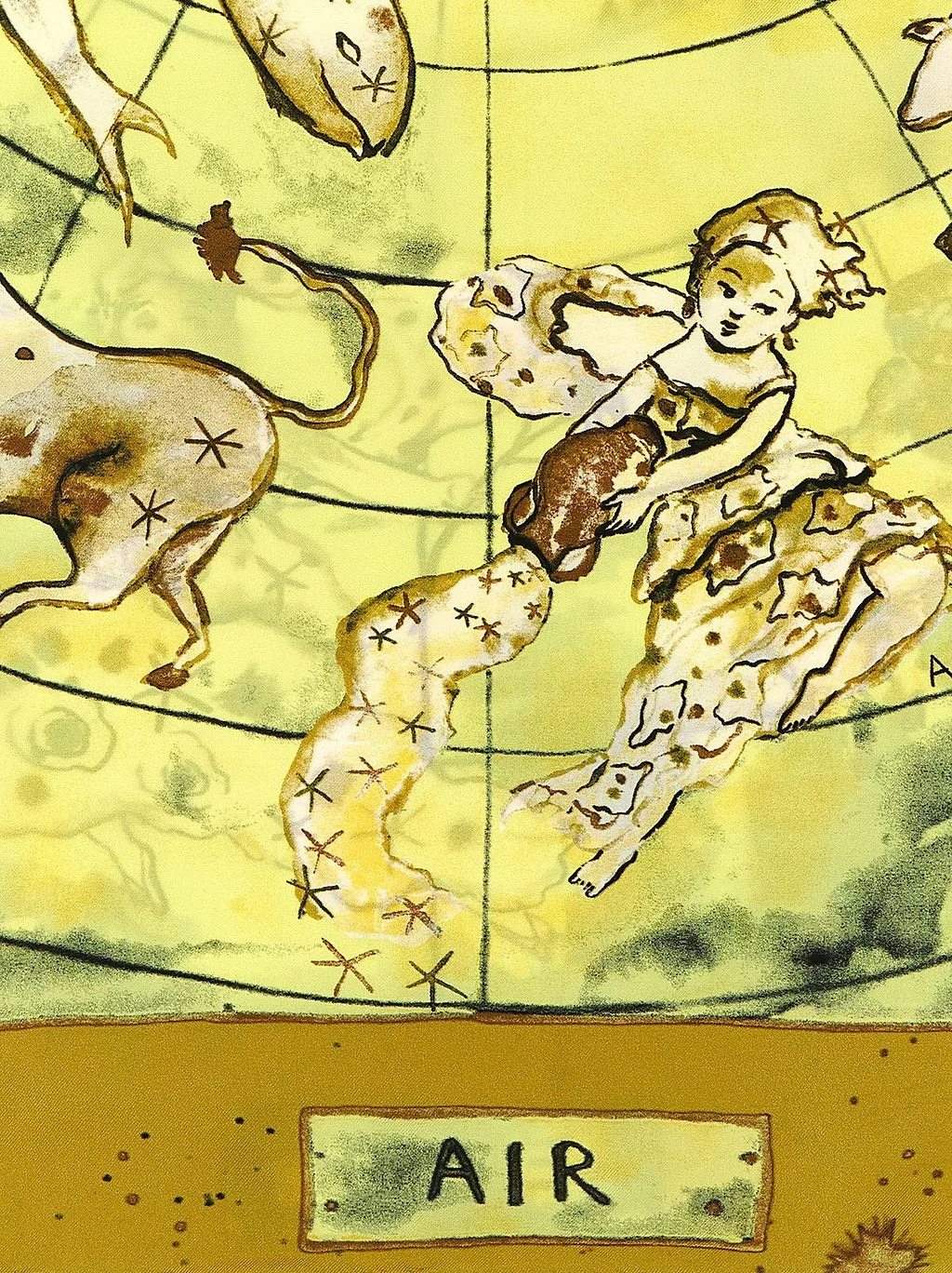 Diane Von Furstenberg Zodiac Square Scarf