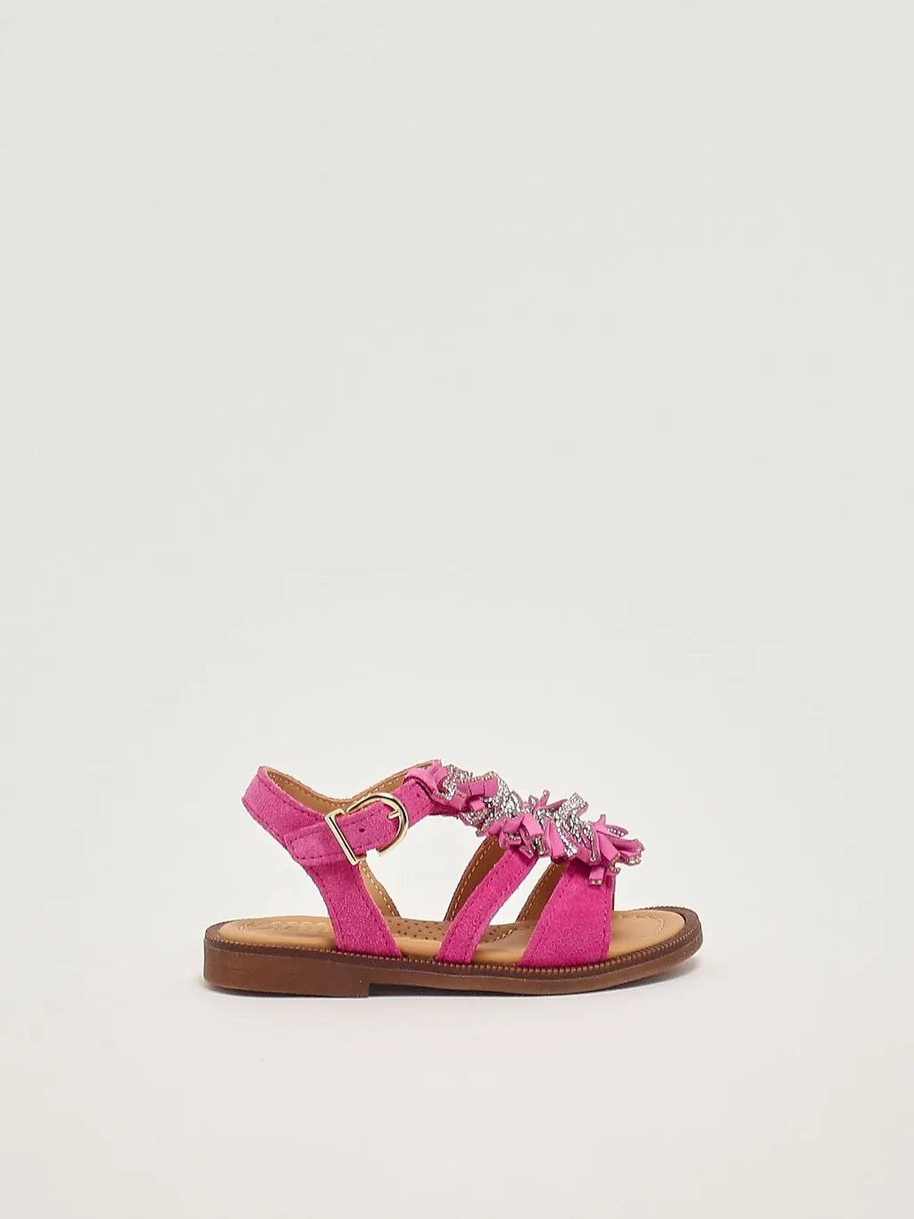Dianetti Embellished Strappy Flat Sandals