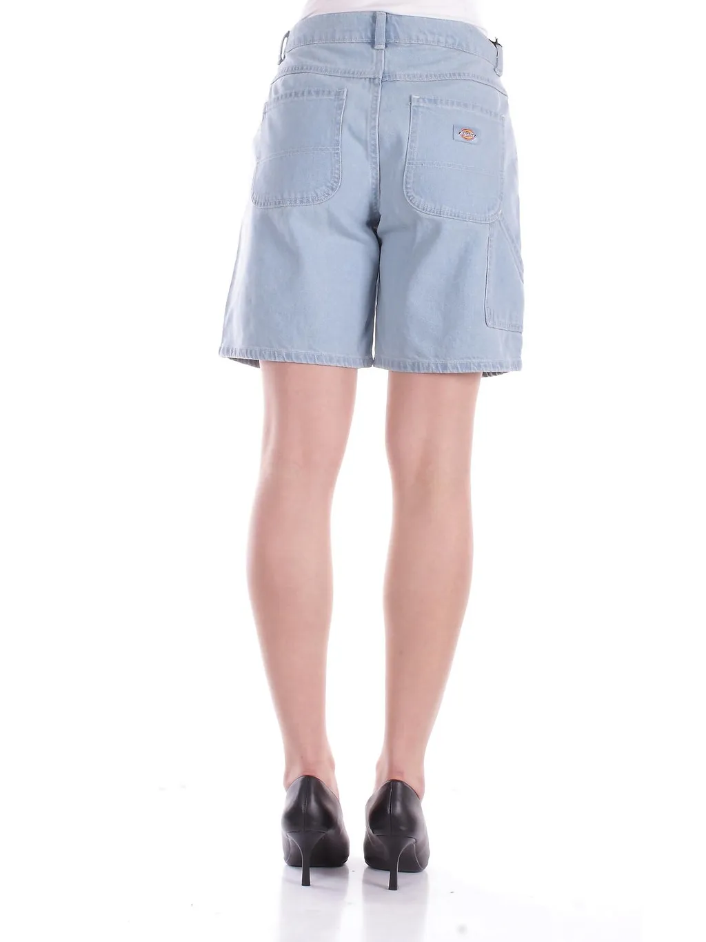 Dickies Logo Patch Denim Shorts