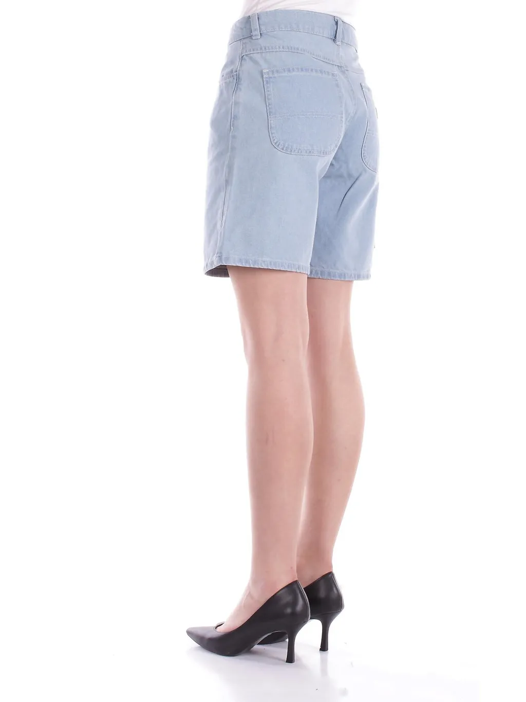 Dickies Logo Patch Denim Shorts