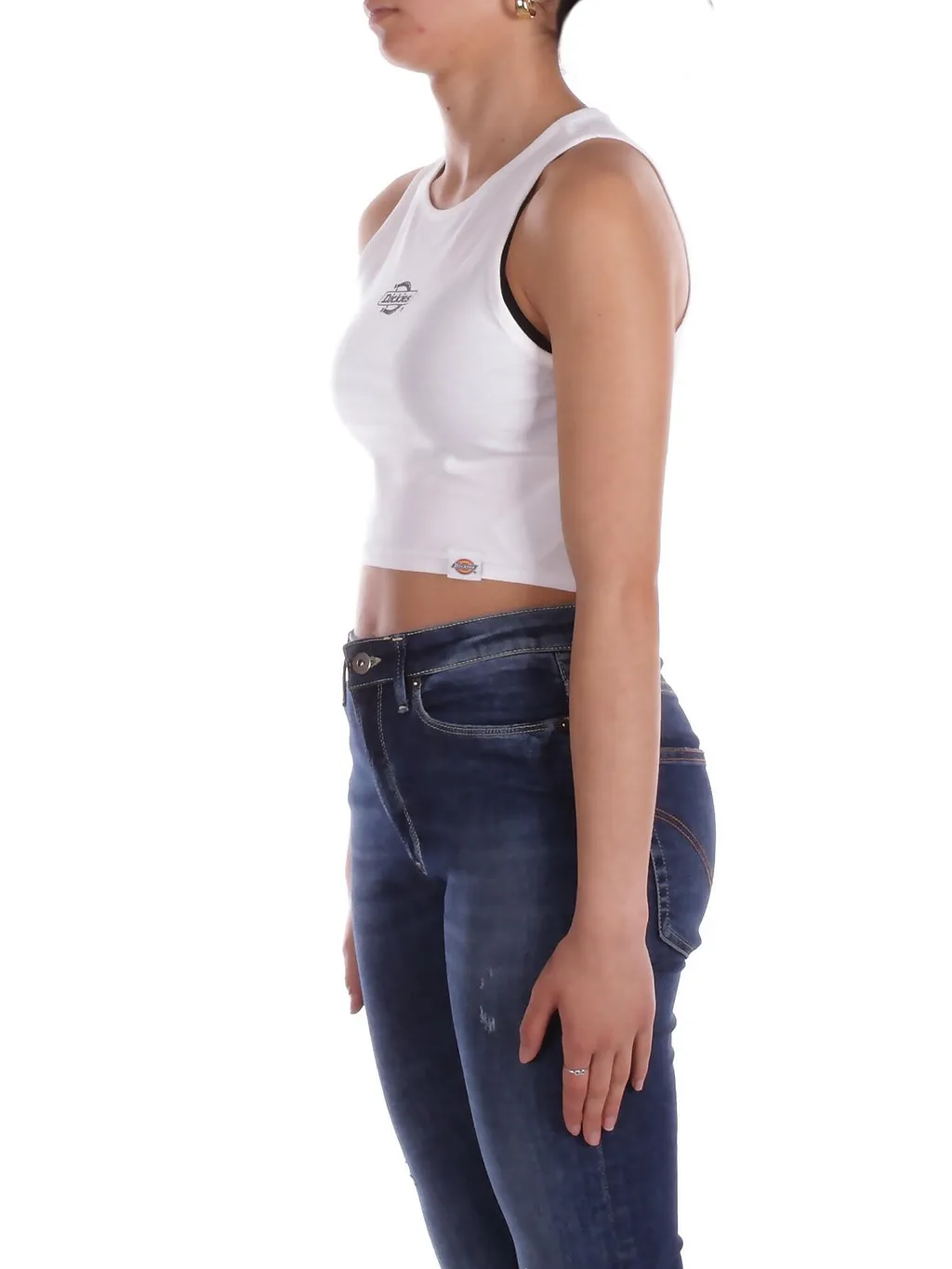 Dickies Logo Patch Cropped Top