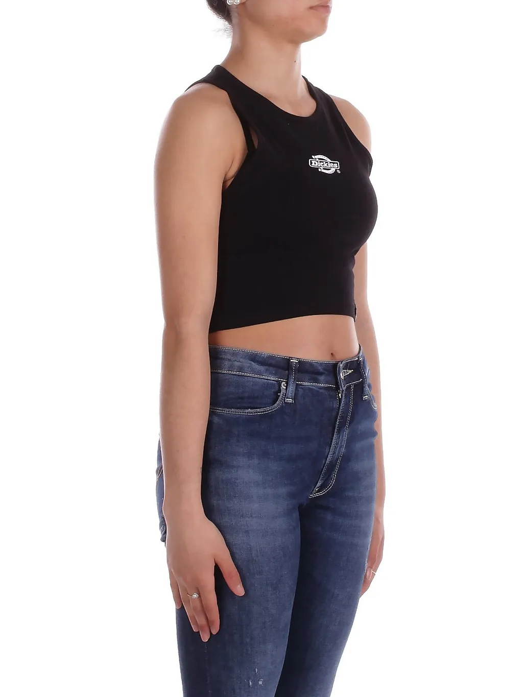 Dickies Logo Patch Cropped Top