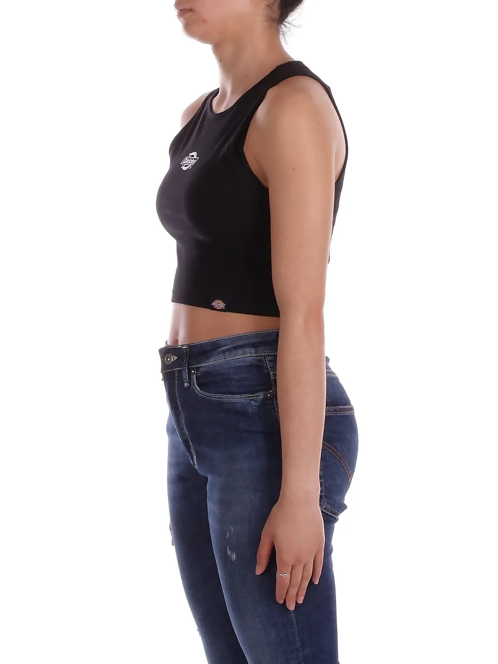 Dickies Logo Patch Cropped Top