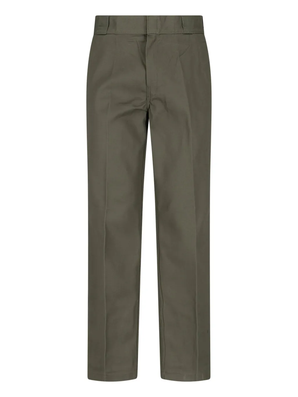 Logo Patch Straight Leg Pants