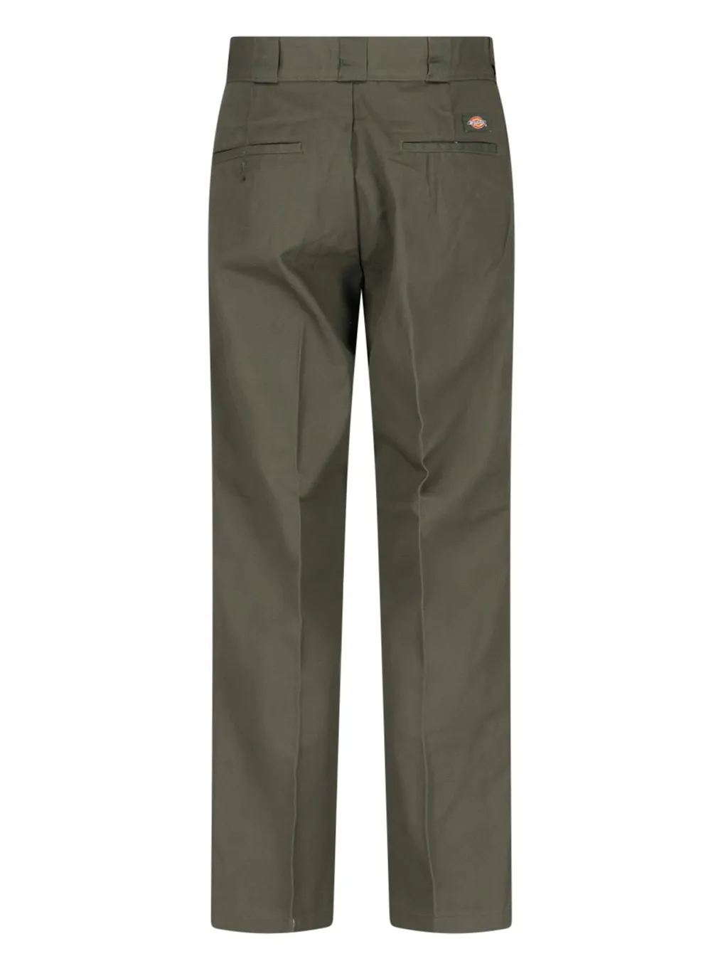 Logo Patch Straight Leg Pants