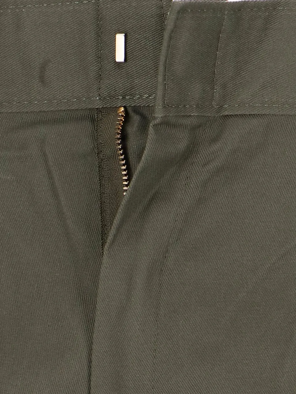 Logo Patch Straight Leg Pants