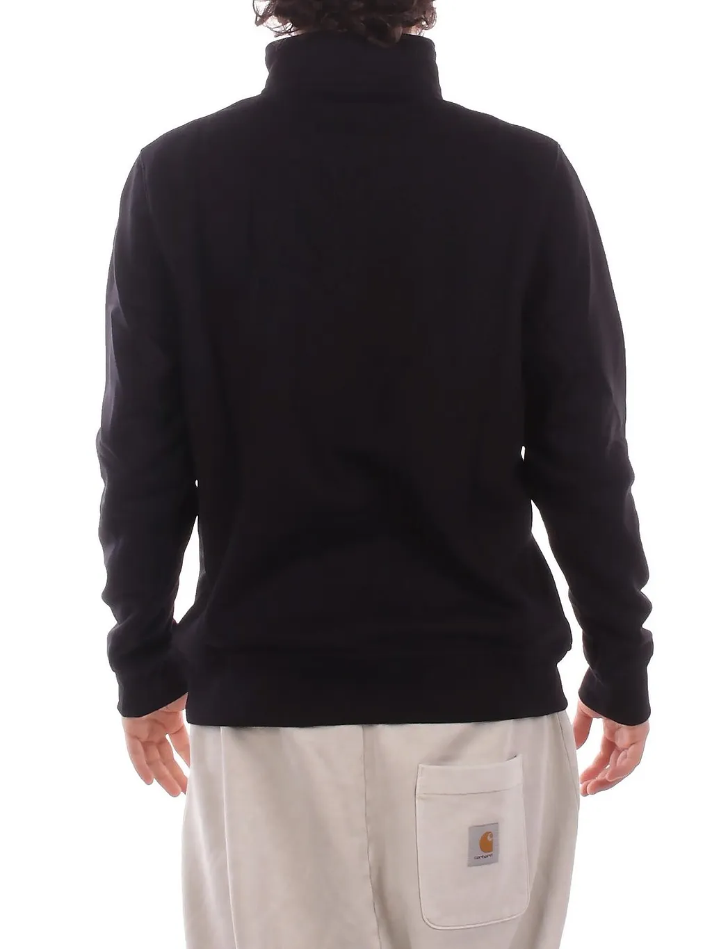 Dickies Oakport Logo Patch Quarter Zipped Sweatshirt