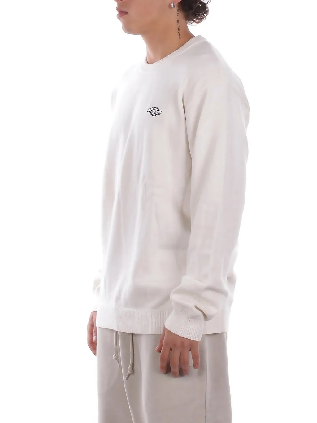 Dickies Summerdale Logo Embroidered Crewneck Knitted Jumper