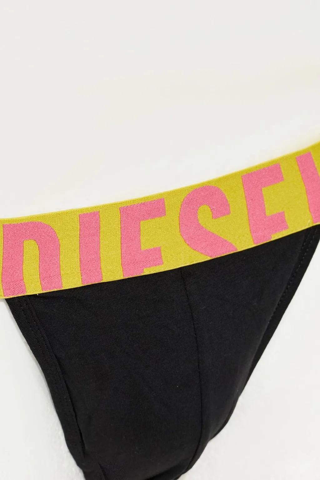 Diesel 3-Pack Contrast Waistband Jockstraps