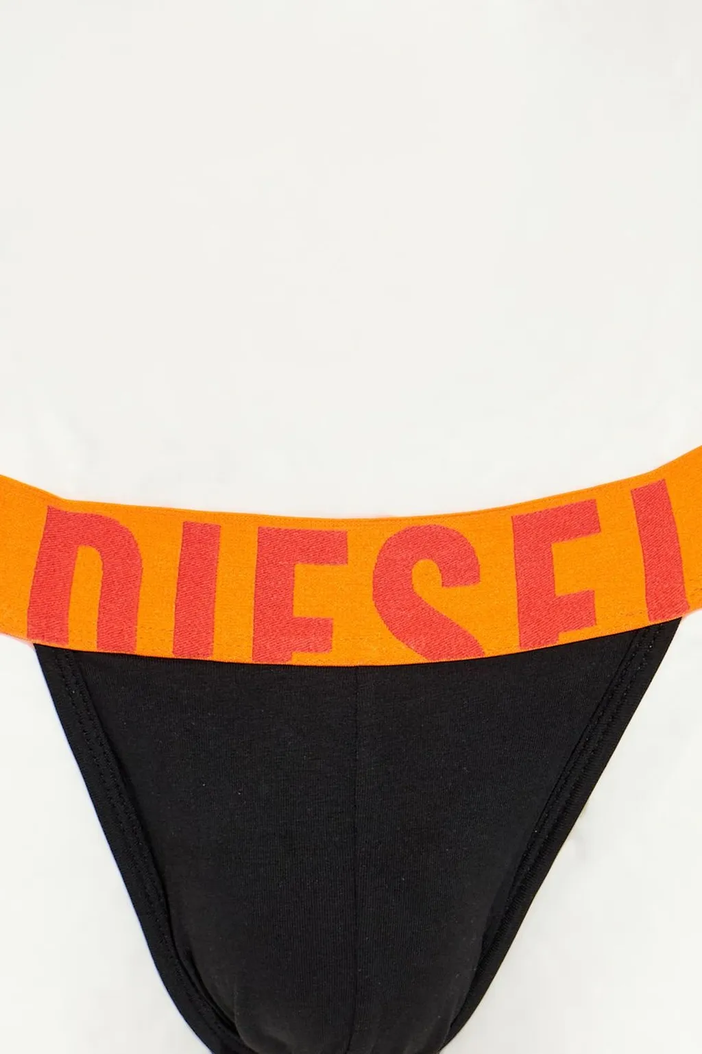 Diesel 3-Pack Contrast Waistband Jockstraps