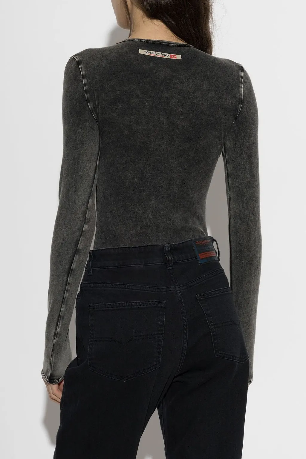 Diesel Fresya-Dnm Buttoned Front Bodysuit