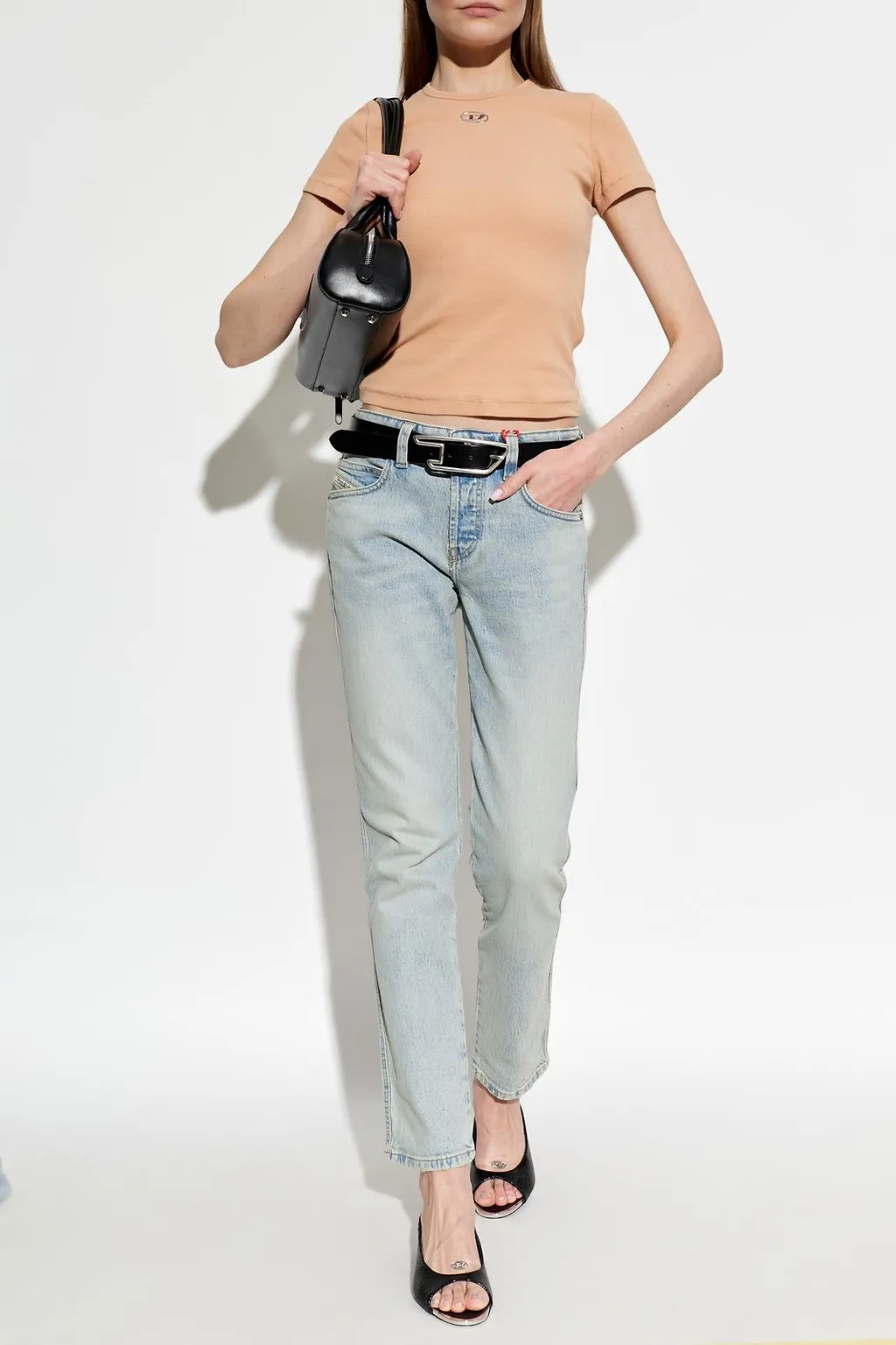 Diesel D Diams Sa 40 Heeled Mules