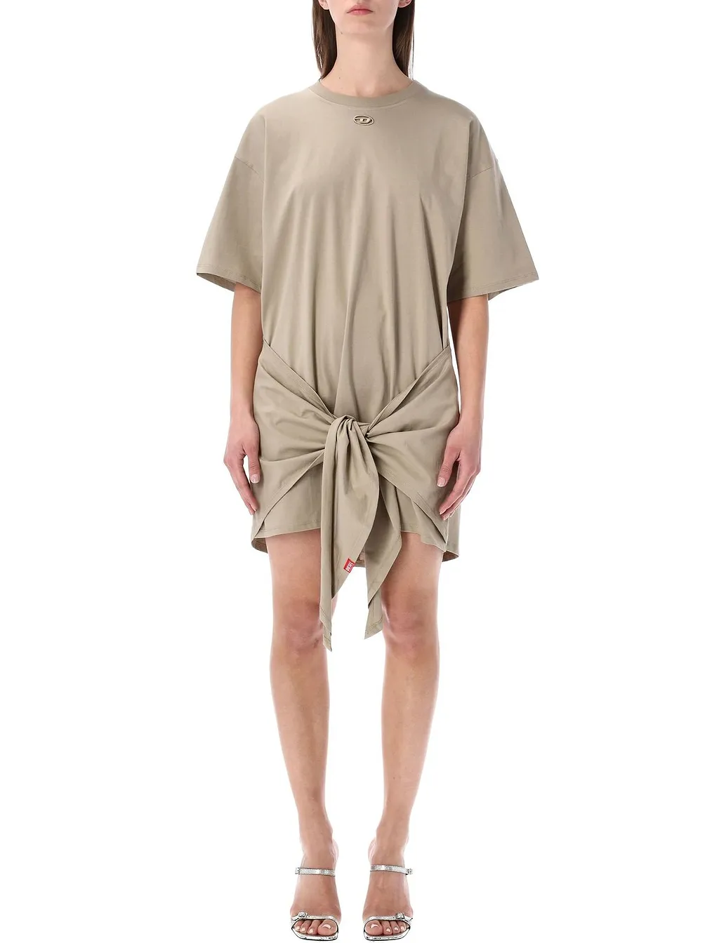 Diesel D Eivor Tie-Front T-Shirt Dress