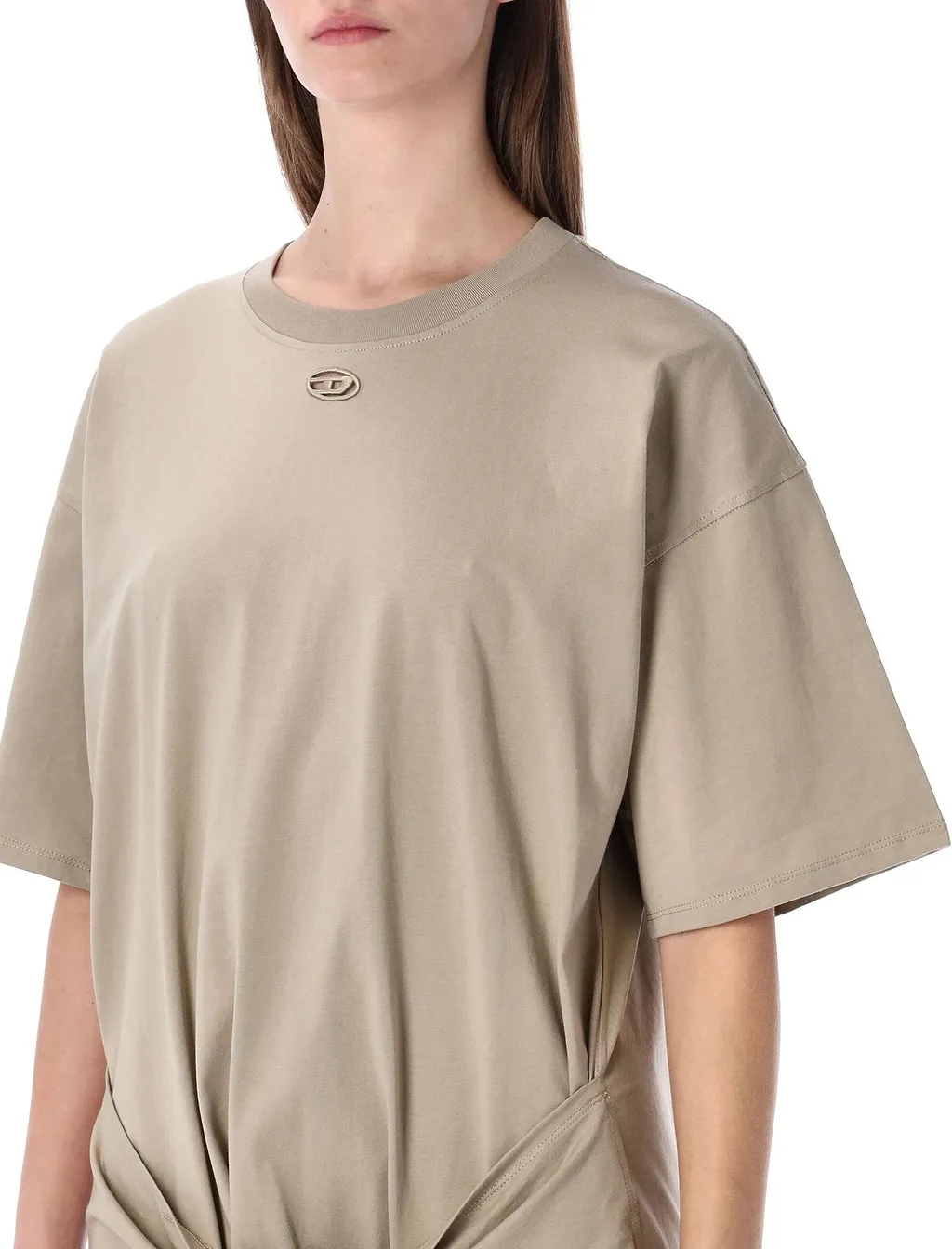 Diesel D Eivor Tie-Front T-Shirt Dress